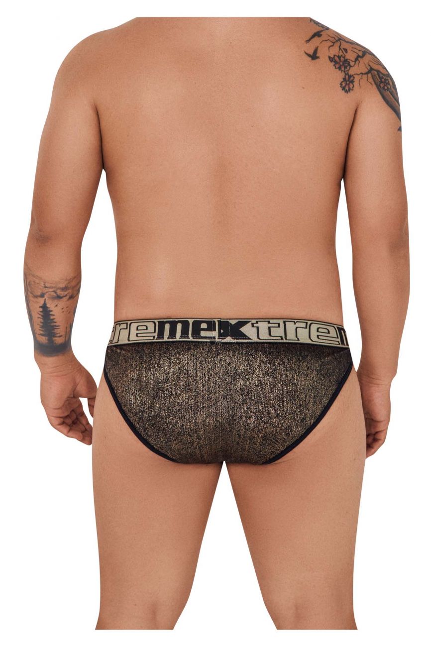 Xtremen 91089X Frice Microfiber Bikini Black Plus Sizes