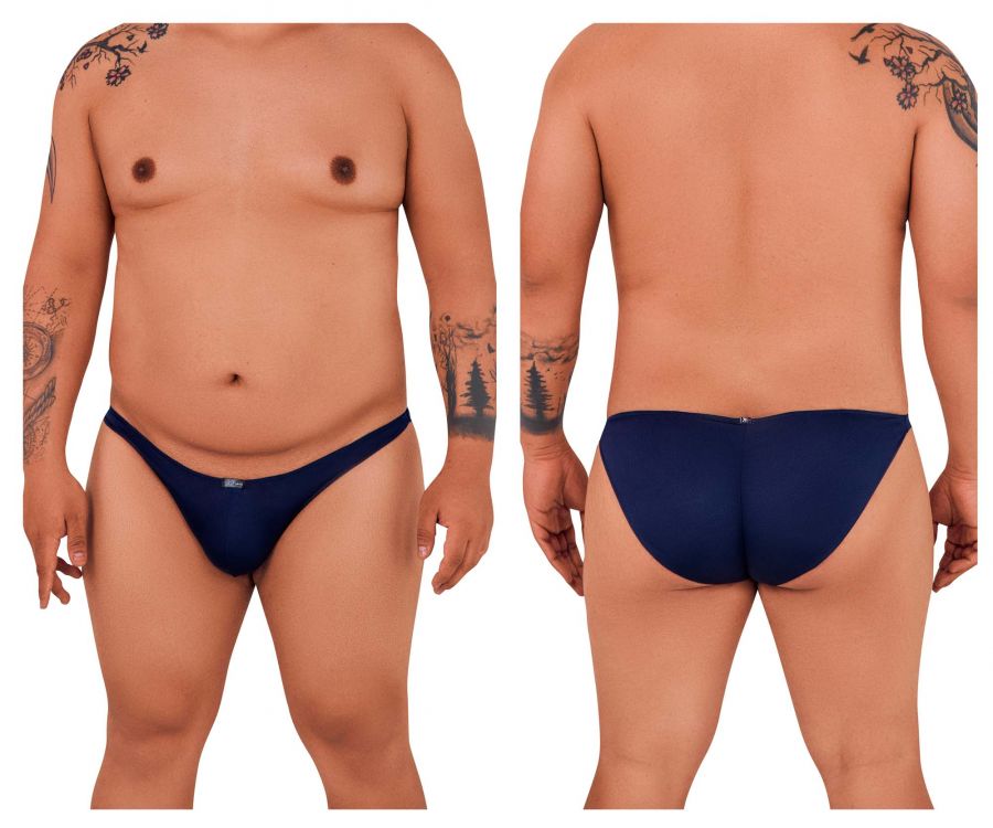 Xtremen 91093X Microfiber Bikini Dark Blue Plus Sizes