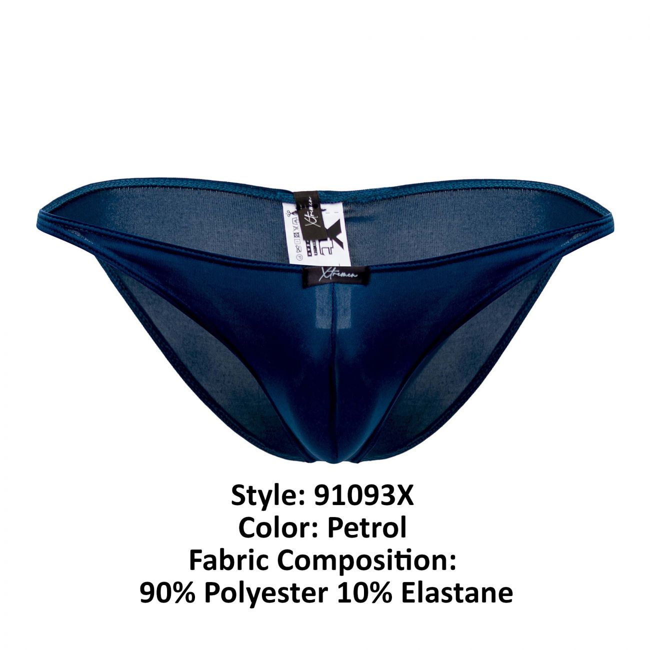 Xtremen 91093X Microfiber Bikini Petrol Plus Sizes