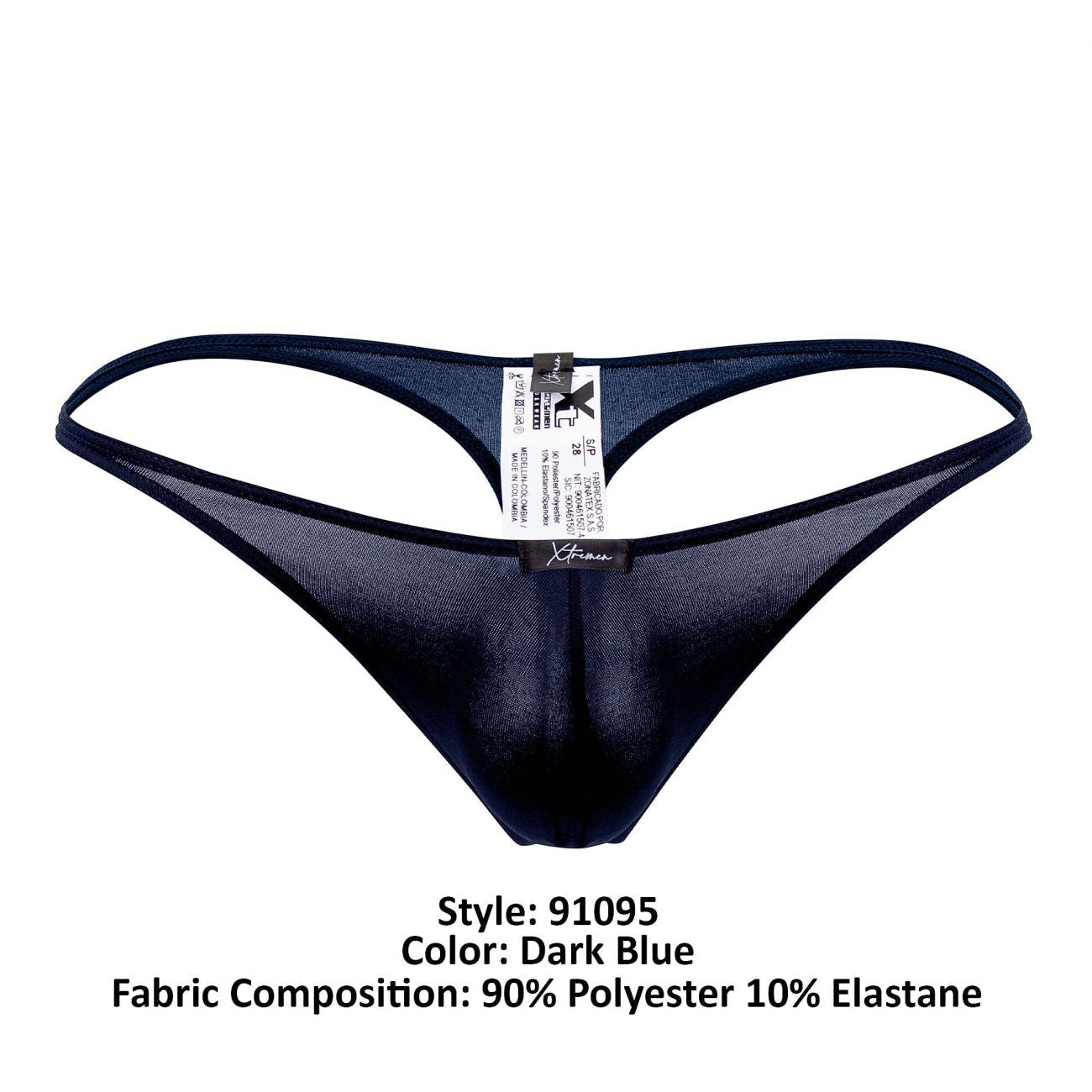 Xtremen 91095 Microfiber Thongs Dark Blue