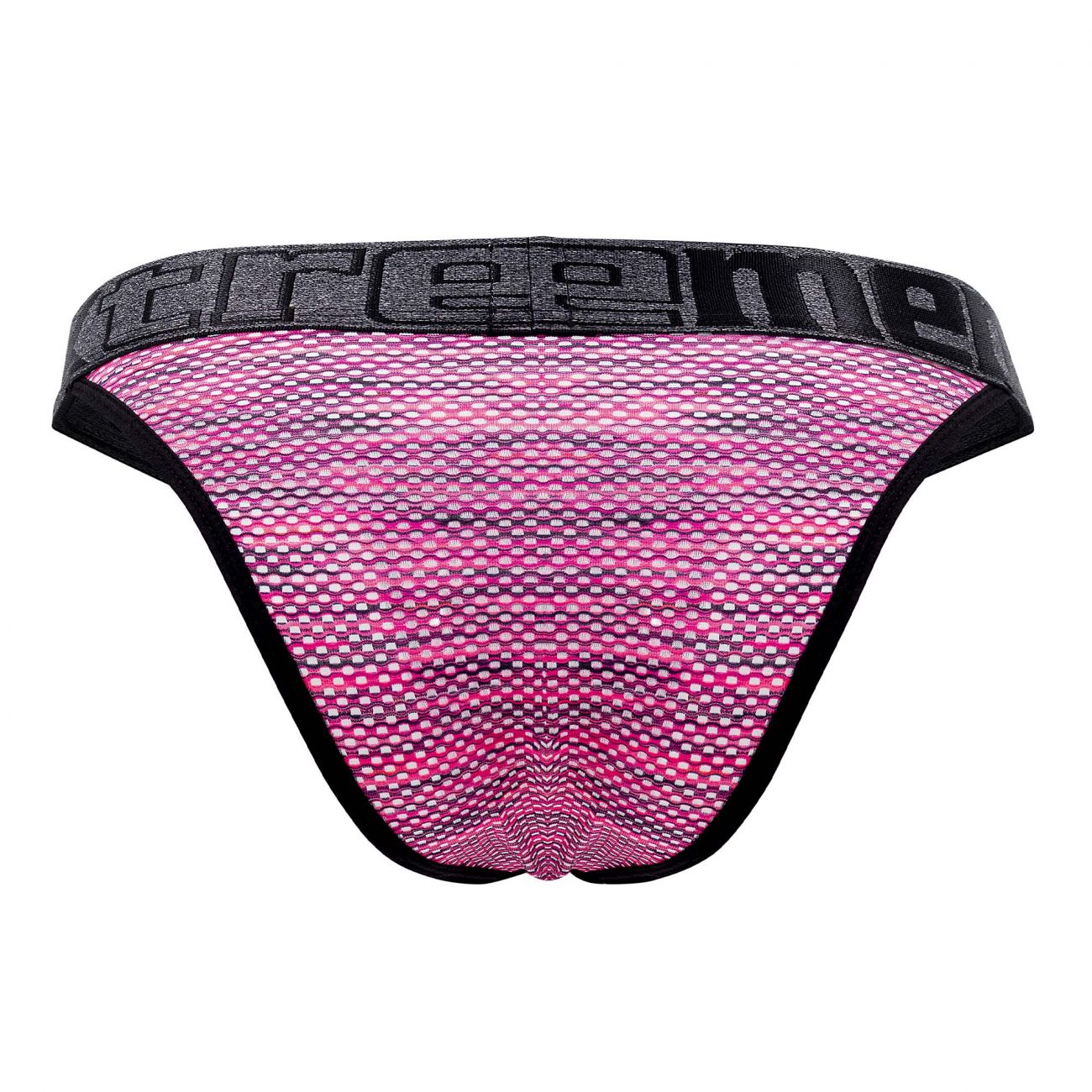 Xtremen 91098X Microfiber Mesh Bikini Pink Plus Sizes