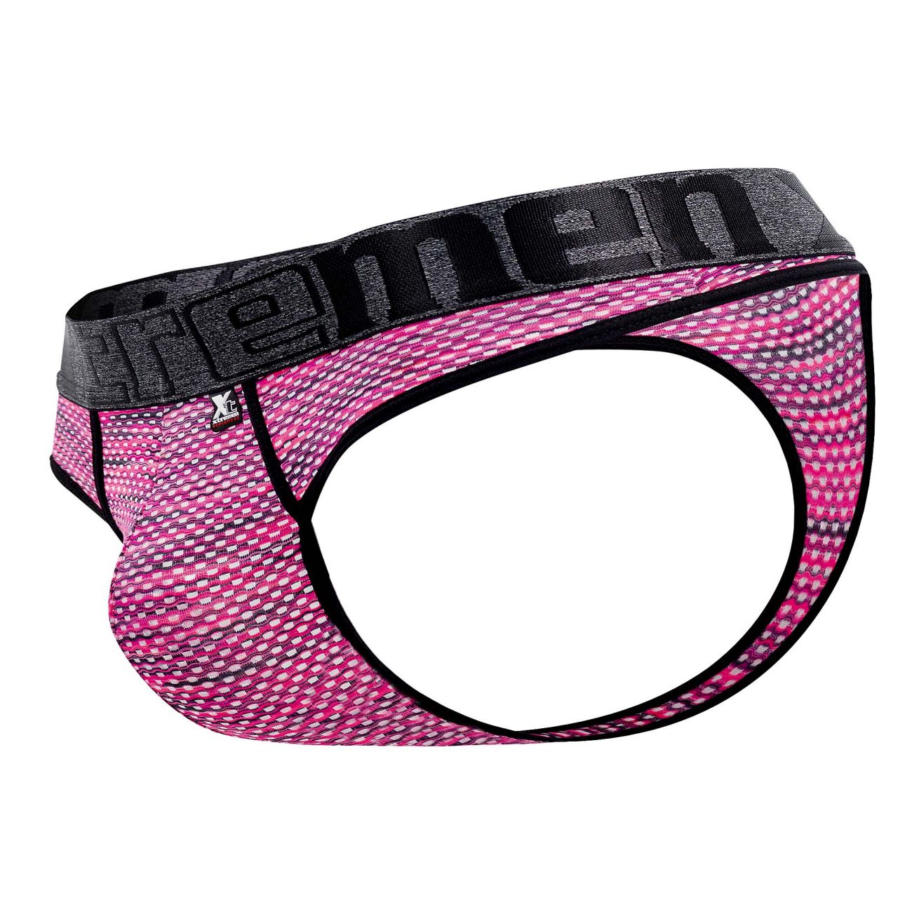 Xtremen 91100 Microfiber Mesh Thongs Pink