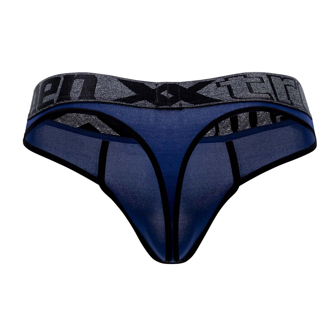 Xtremen 91101X Microfiber Thongs Dark Blue Plus Sizes