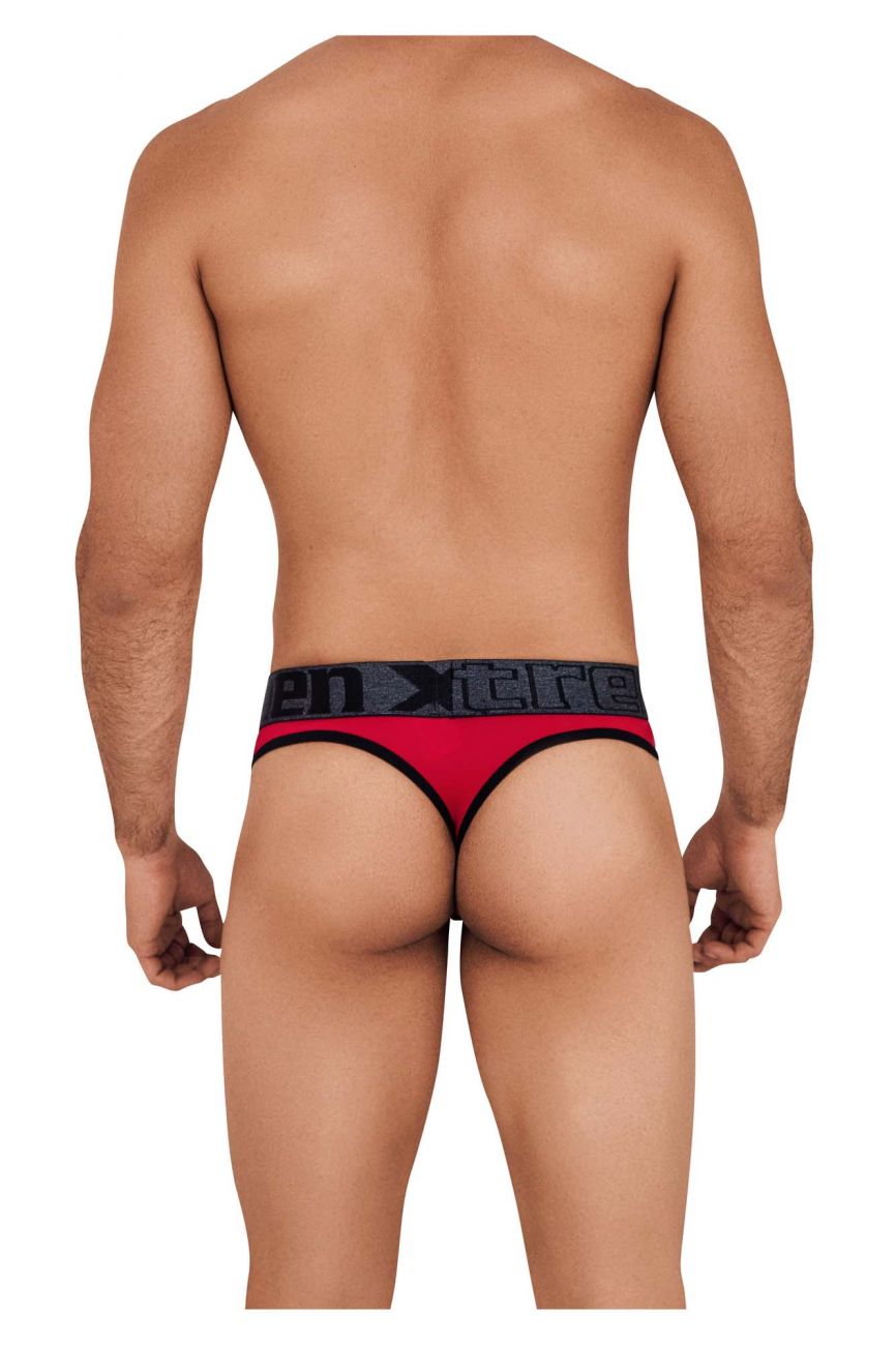 Xtremen 91101 Microfiber Thongs Red