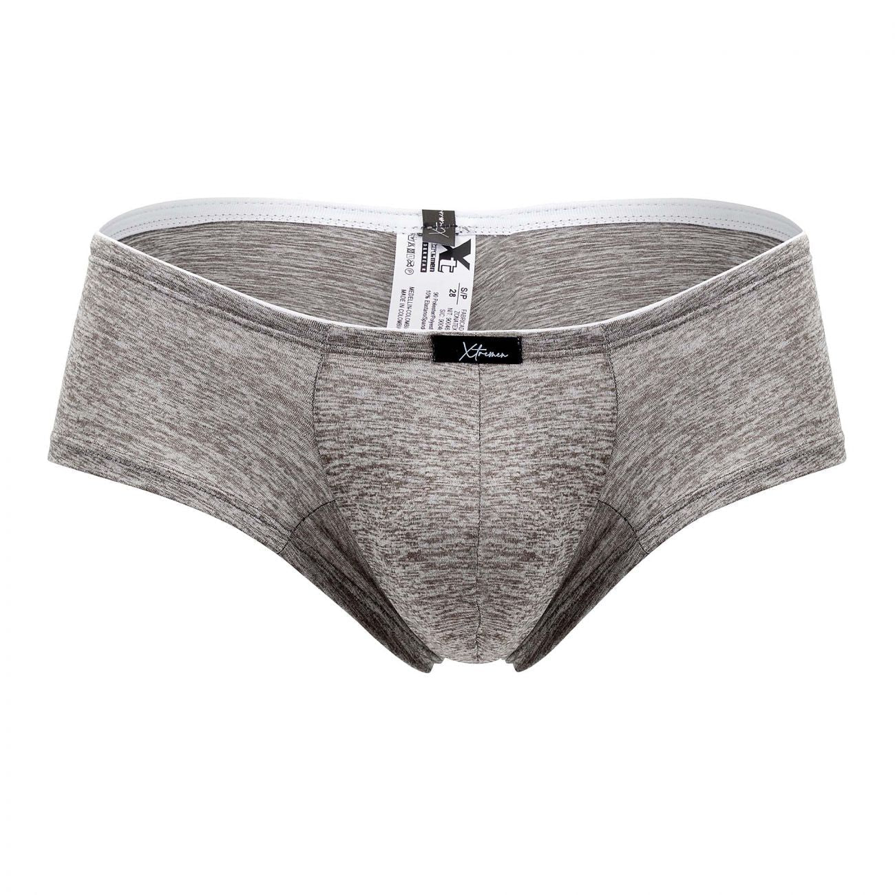 Xtremen 91103X Microfiber Trunks Jasper Grey Plus Sizes