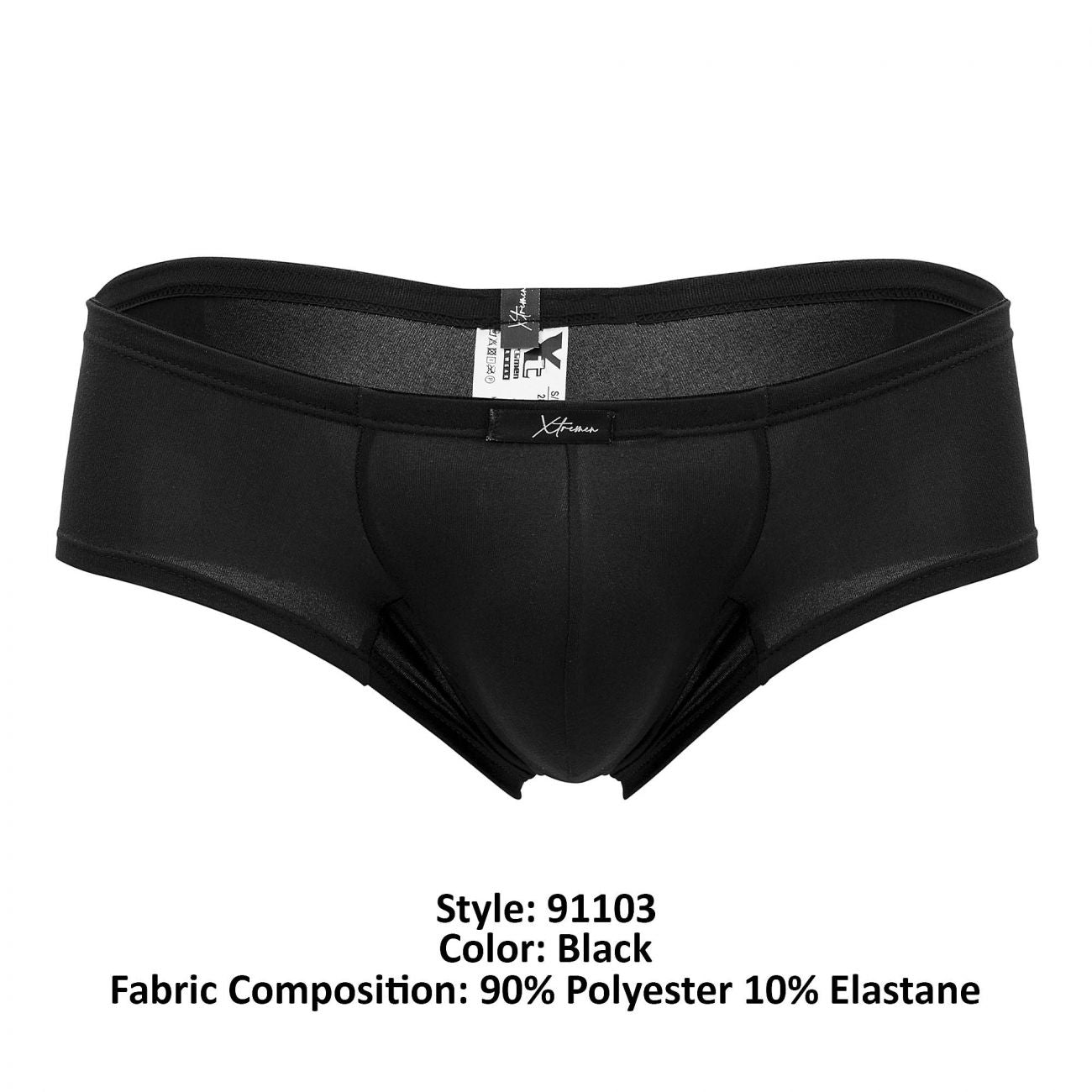 Xtremen 91103 Microfiber Trunks Black