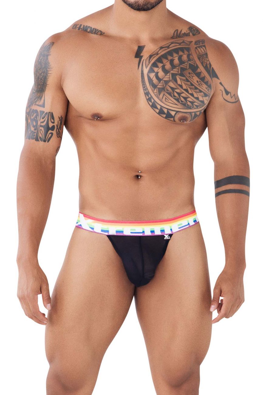 Xtremen 91104 Pride Mesh Bikini Black