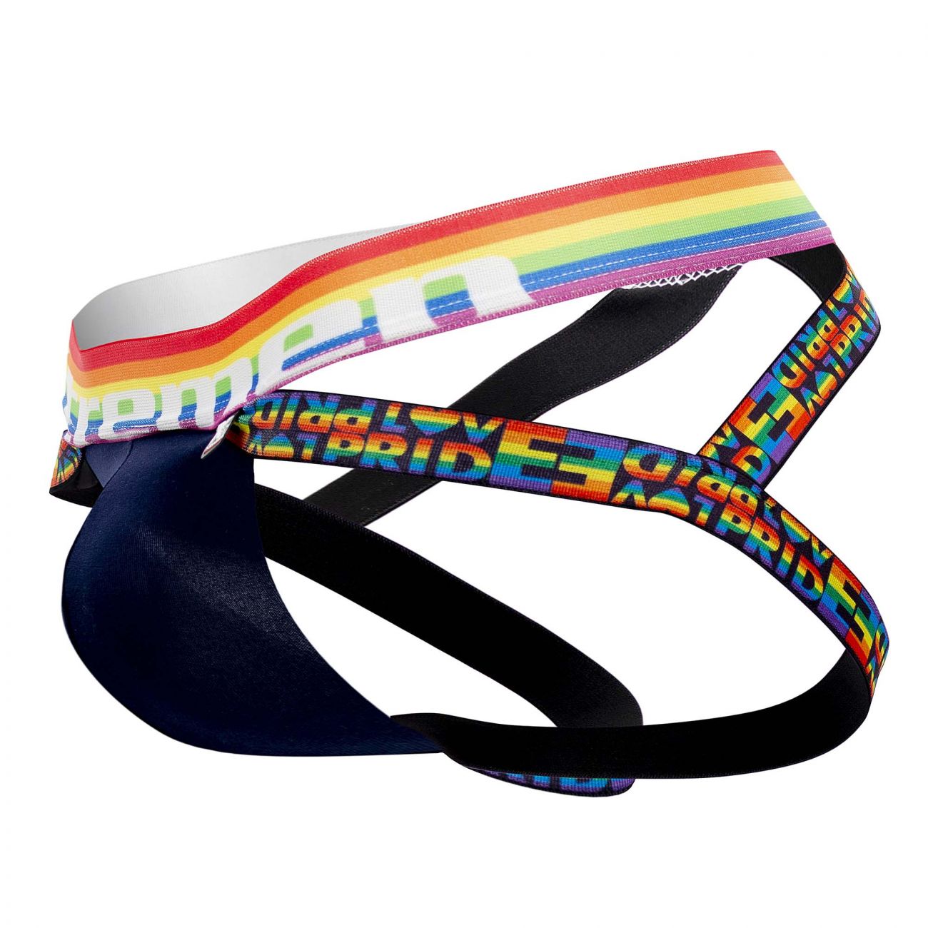 Xtremen 91105 Pride Jockstrap Navy