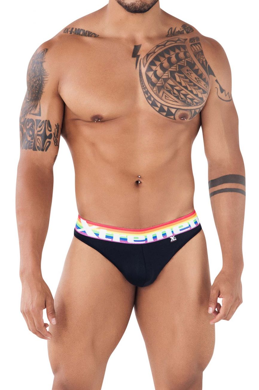 Xtremen 91106 Pride Thongs Black