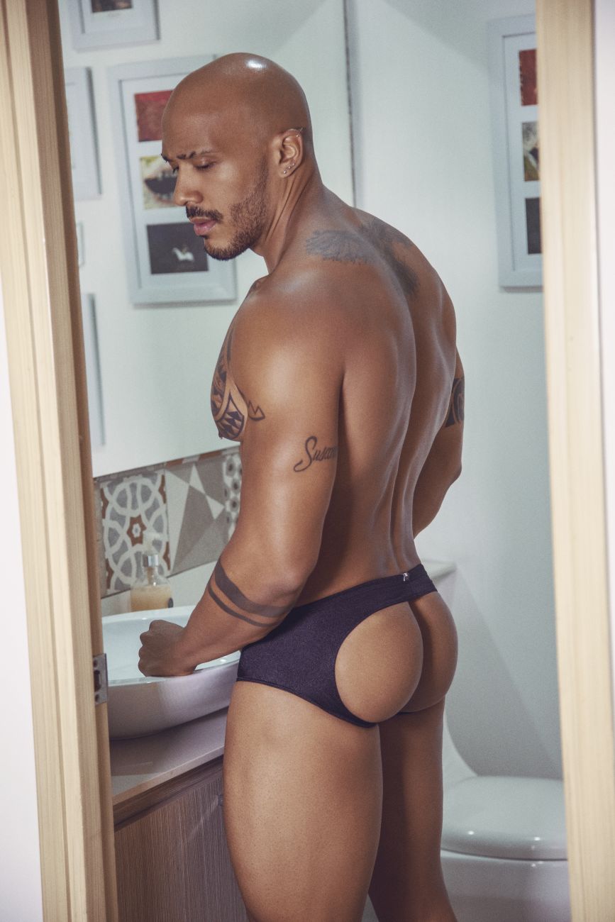 Xtremen 91111 Super Shine Jockstrap Black