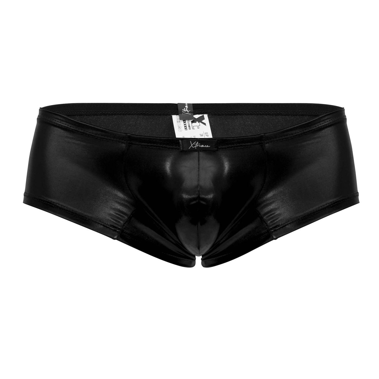 Xtremen 91115 Metallic Briefs Black