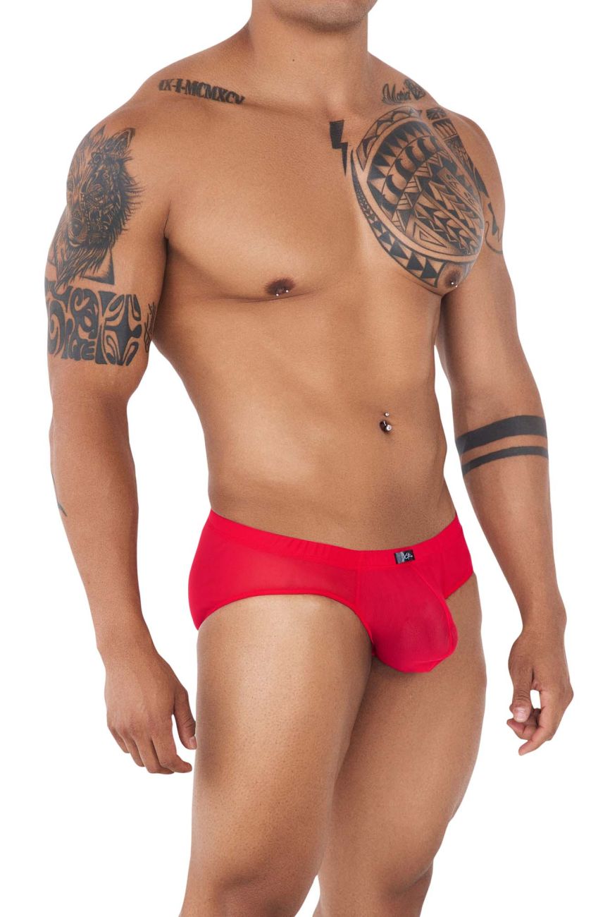 Xtremen 91138 Mesh Briefs Red