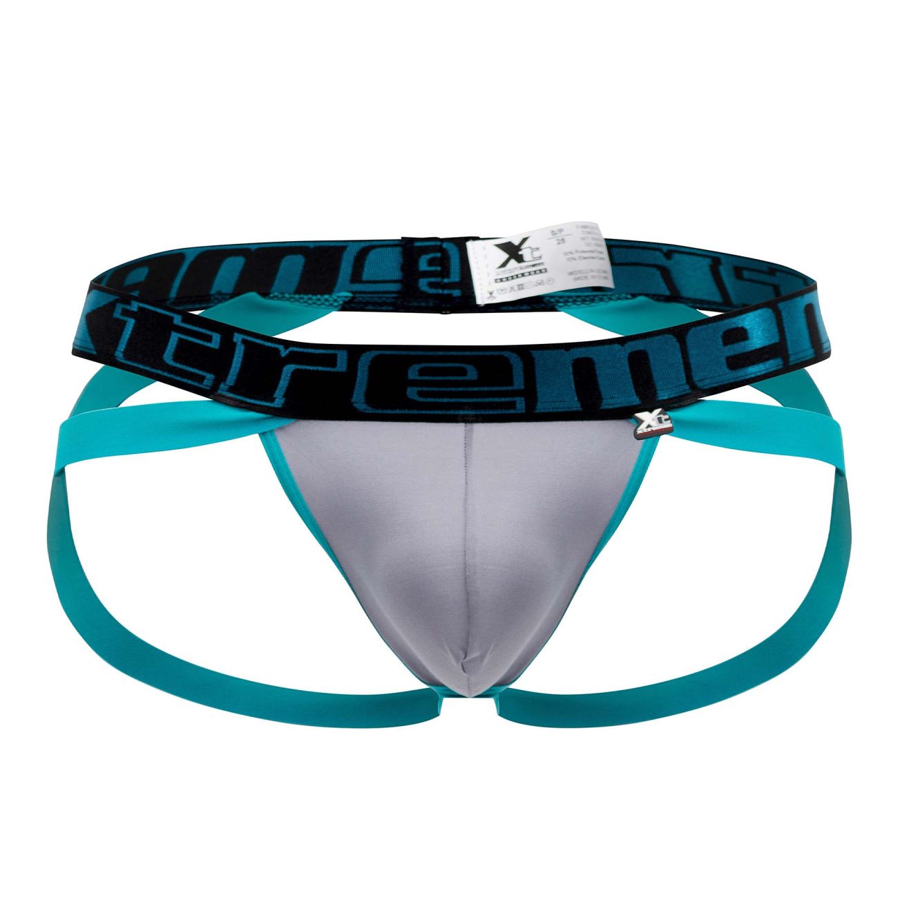 Xtremen 91139 Athletic Jockstrap Light Gray