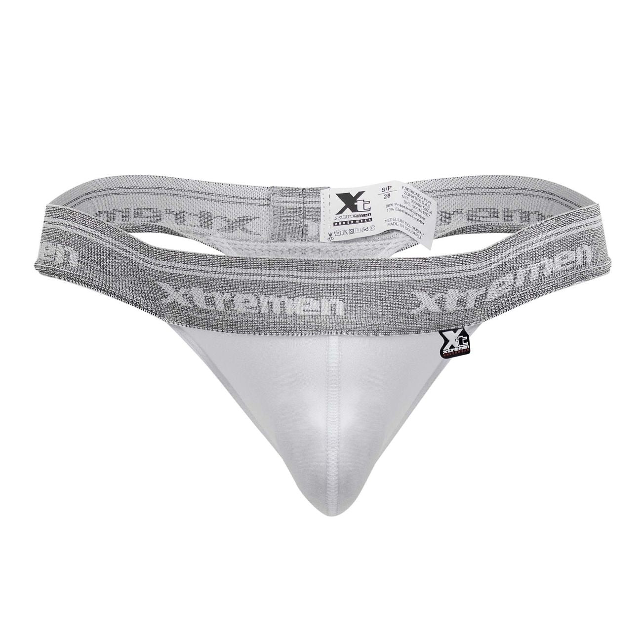 Xtremen 91141 Ultra-soft Thongs White