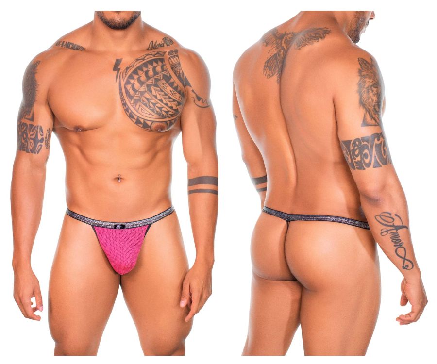 Xtremen 91144 Mesh G-String Fuchsia