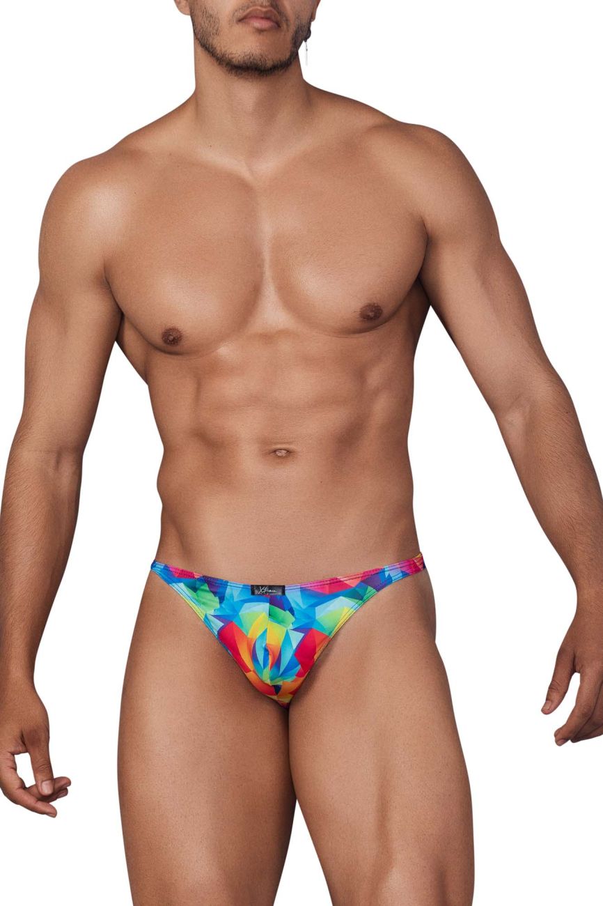 Xtremen 91146 Printed Microfiber Thongs Rainbow Fish