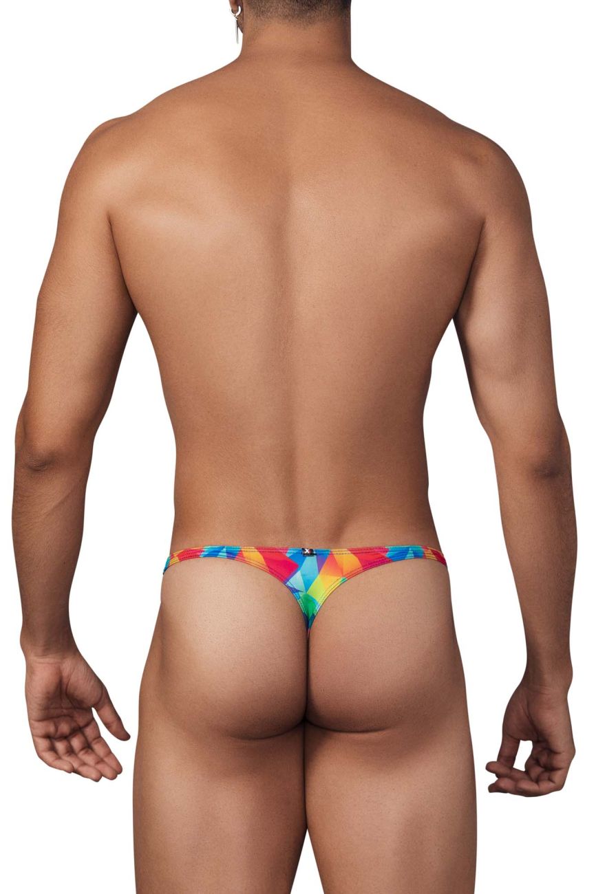 Xtremen 91146 Printed Microfiber Thongs Rainbow Fish