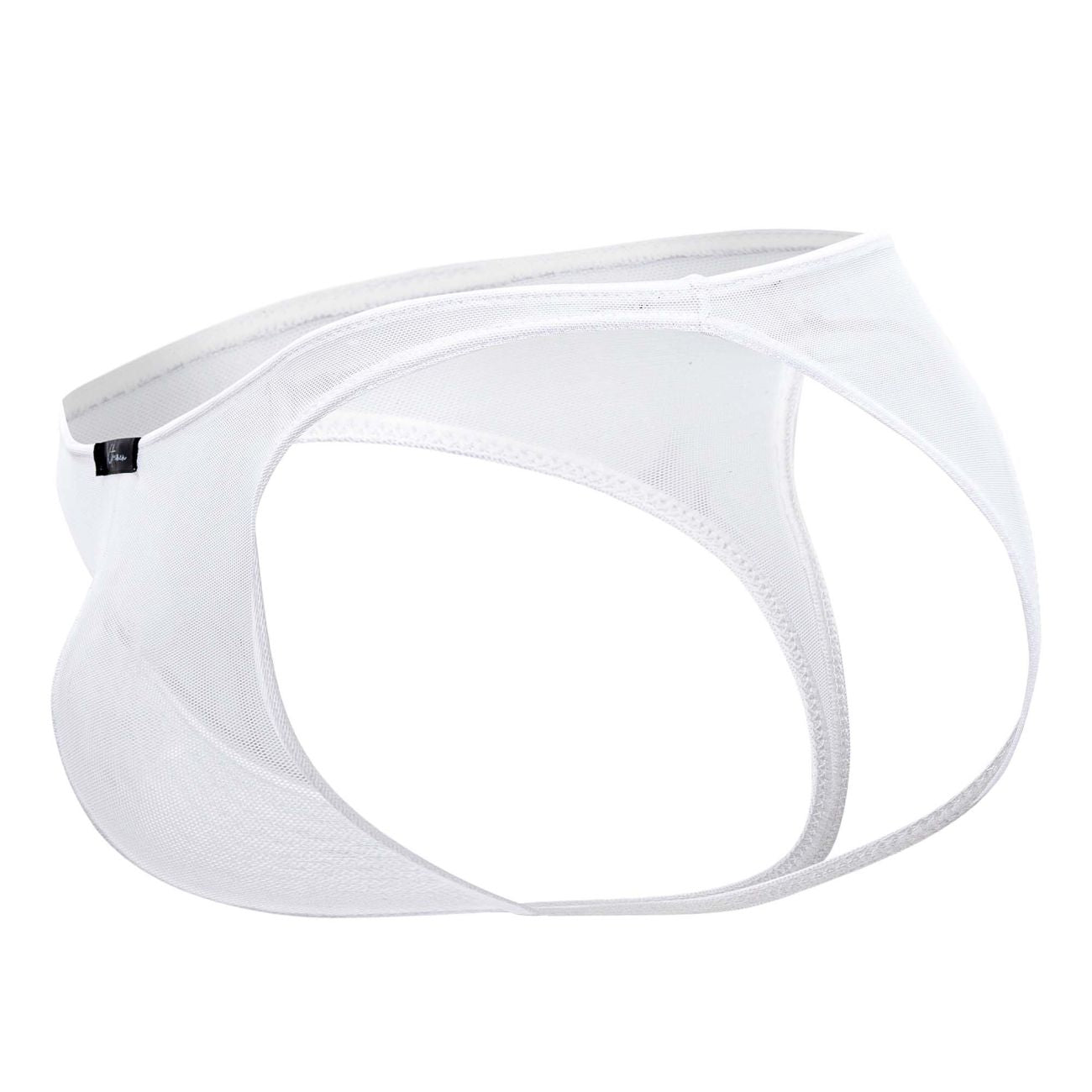 Xtremen 91153 Tulle mesh Jockstrap White