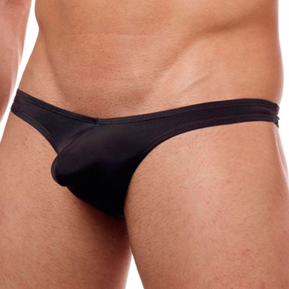 Cover Male Pouch Enhancing Classic Thong Black