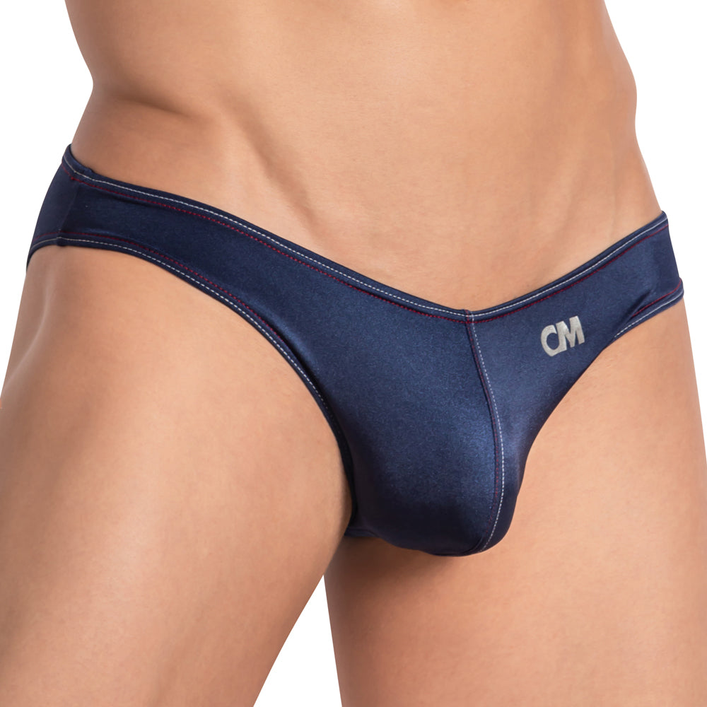 Cover Male CMI065 Breathable Bulge Pouch Mens Bikini Underwear Navy