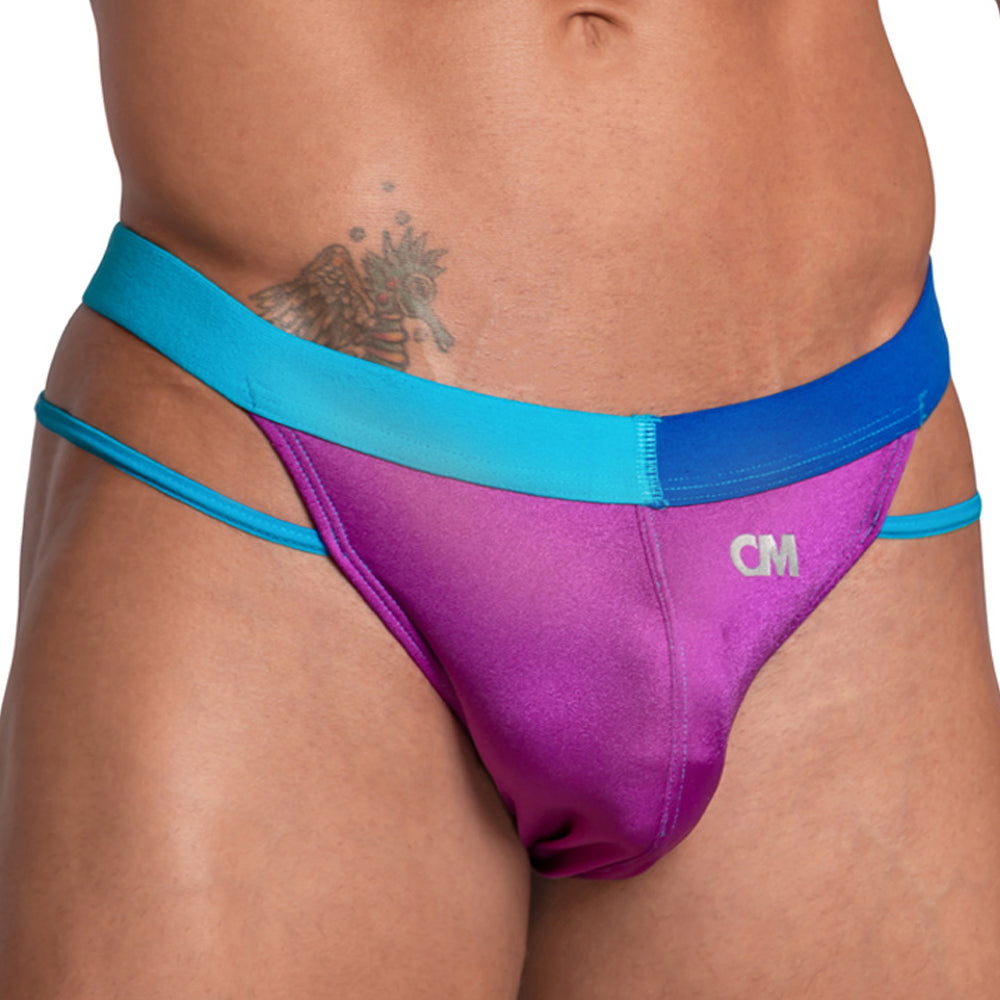 Cover Male CMK072 Supportive String Thong Purple