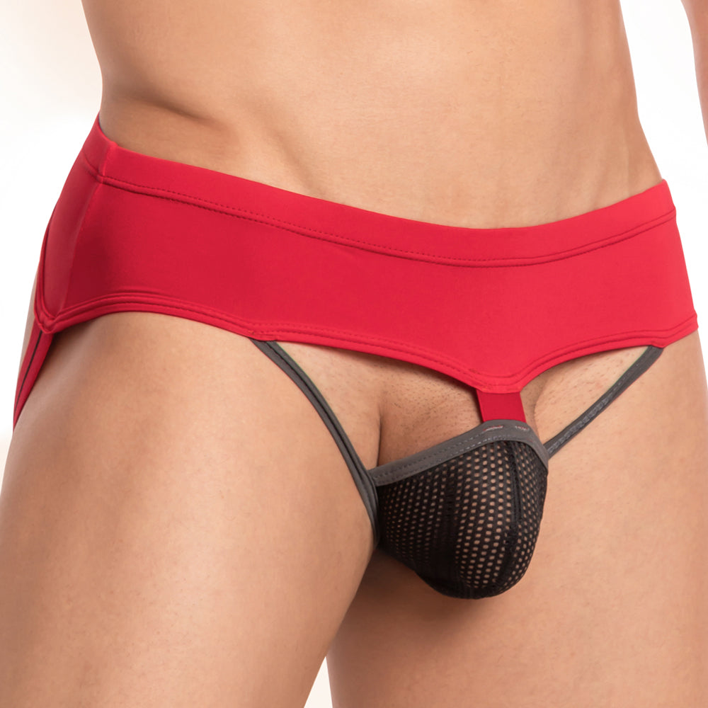 Daddy Ball Cup Hanger Jock Red