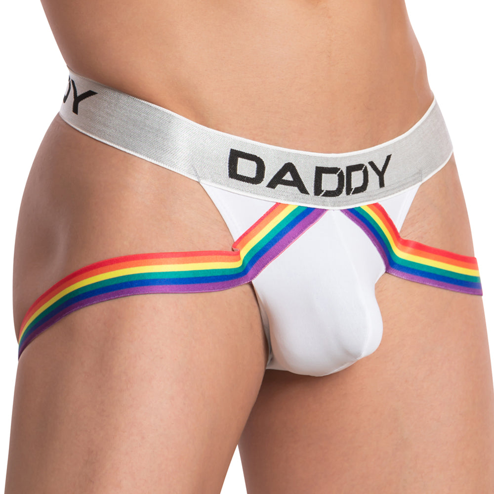 Daddy Rainbow Papi Jock White Plus Sizes