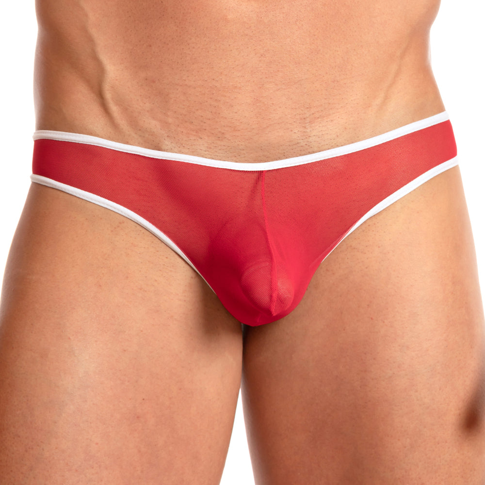 Daddy Underwear Daddy's Out Sheer Bikini Red