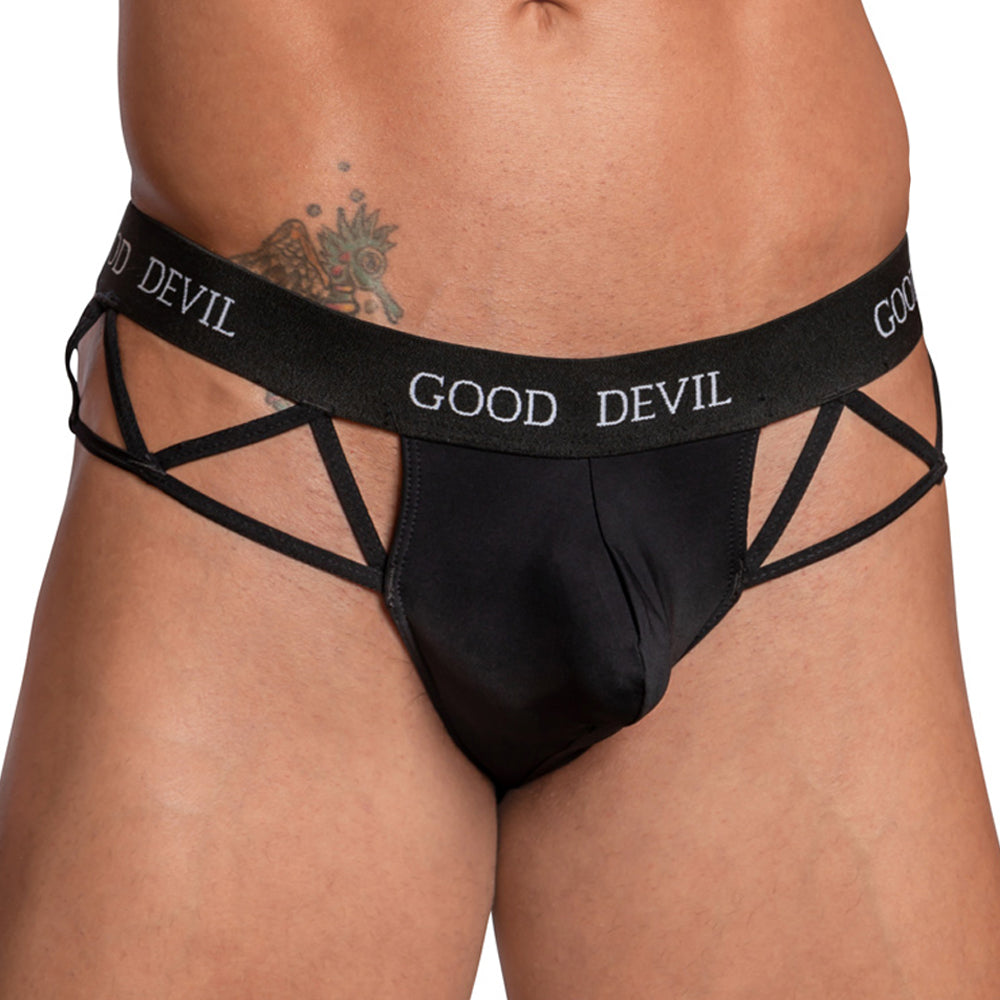 Good Devil GDK063 Multi-String Thong Black