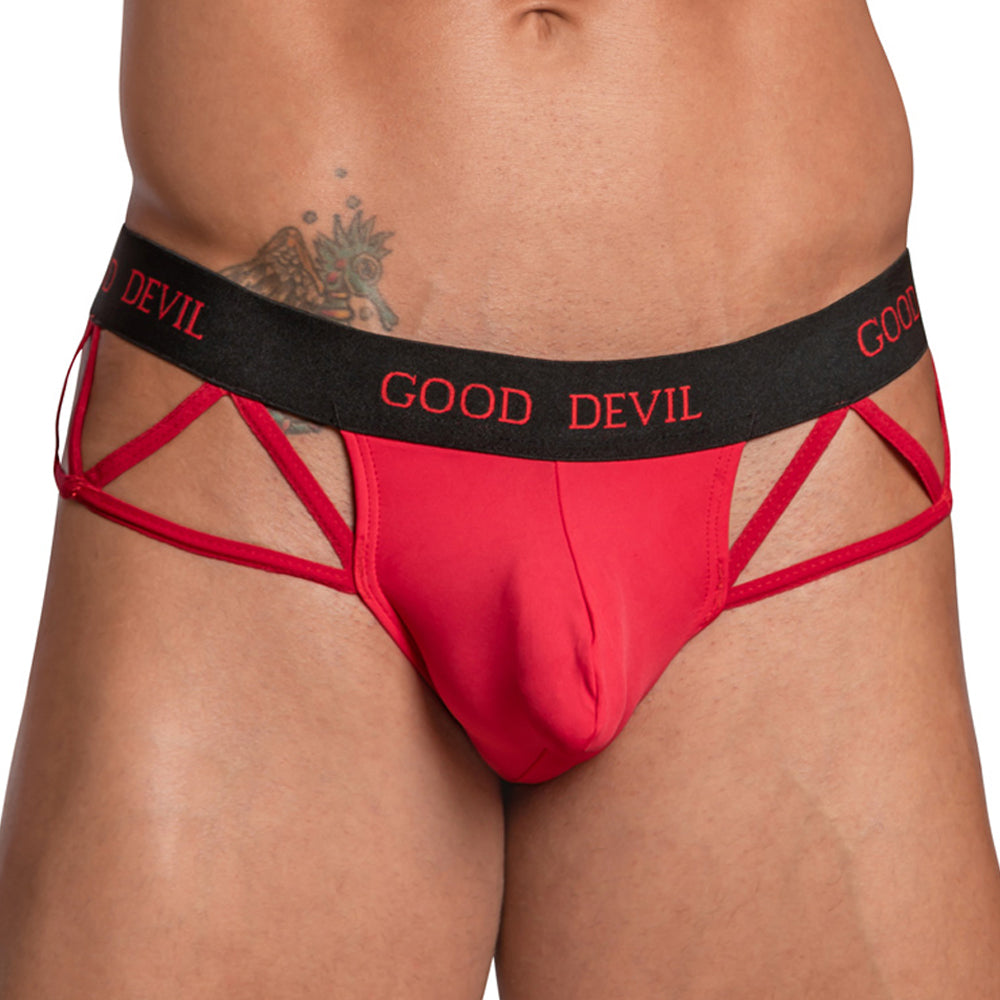 Good Devil GDK063 Multi-String Thong Red