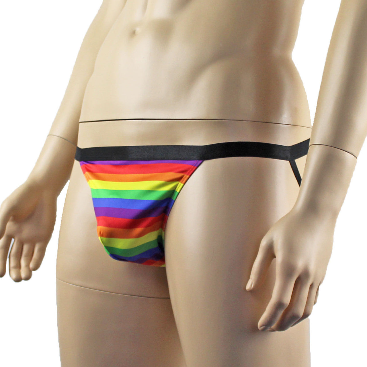 Mens Rainbow Gay Pride Jock Strap