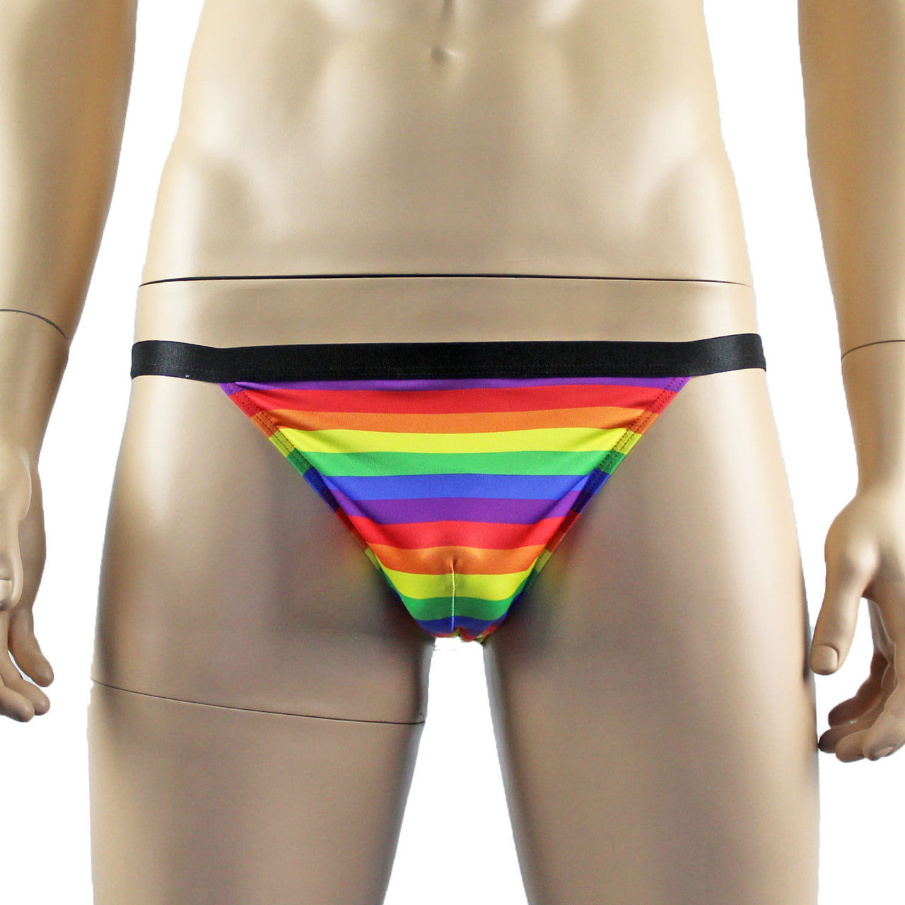 Mens Rainbow Gay Pride Jock Strap