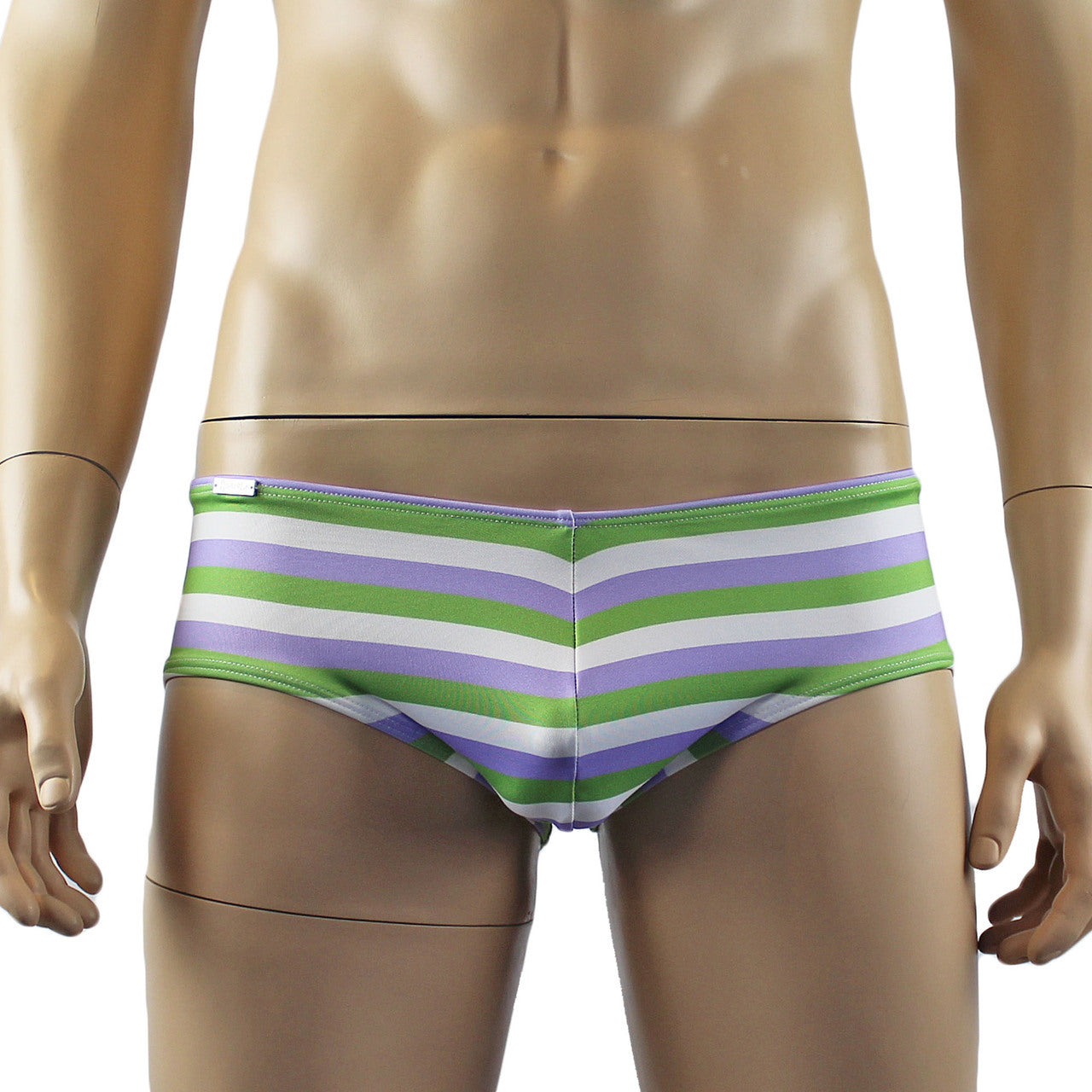 Gender Queer Flag Mens Gay Pride LGBTQ Striped Boxer Briefs Underwear