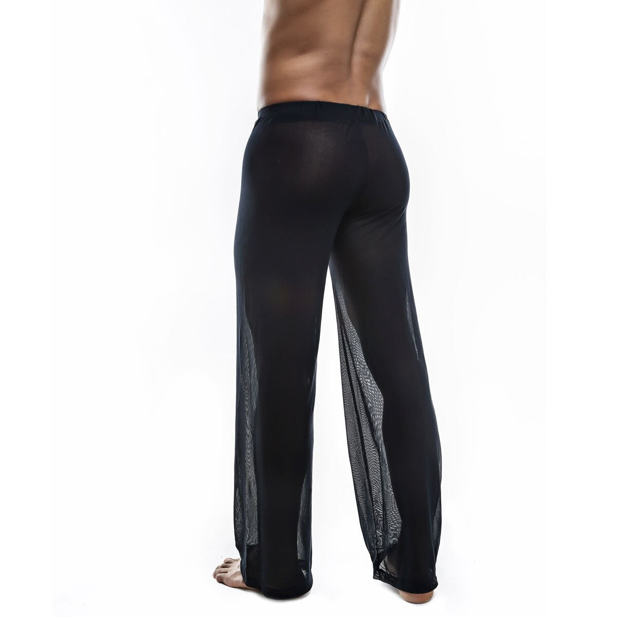 Mens Joe Snyder Stretch Mesh Long Pants Black