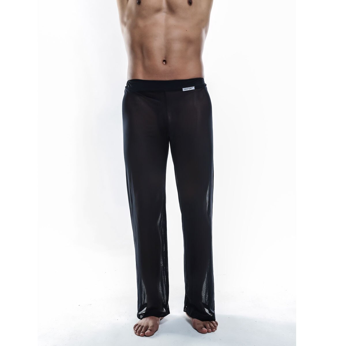 Mens Joe Snyder Stretch Mesh Long Pants Black