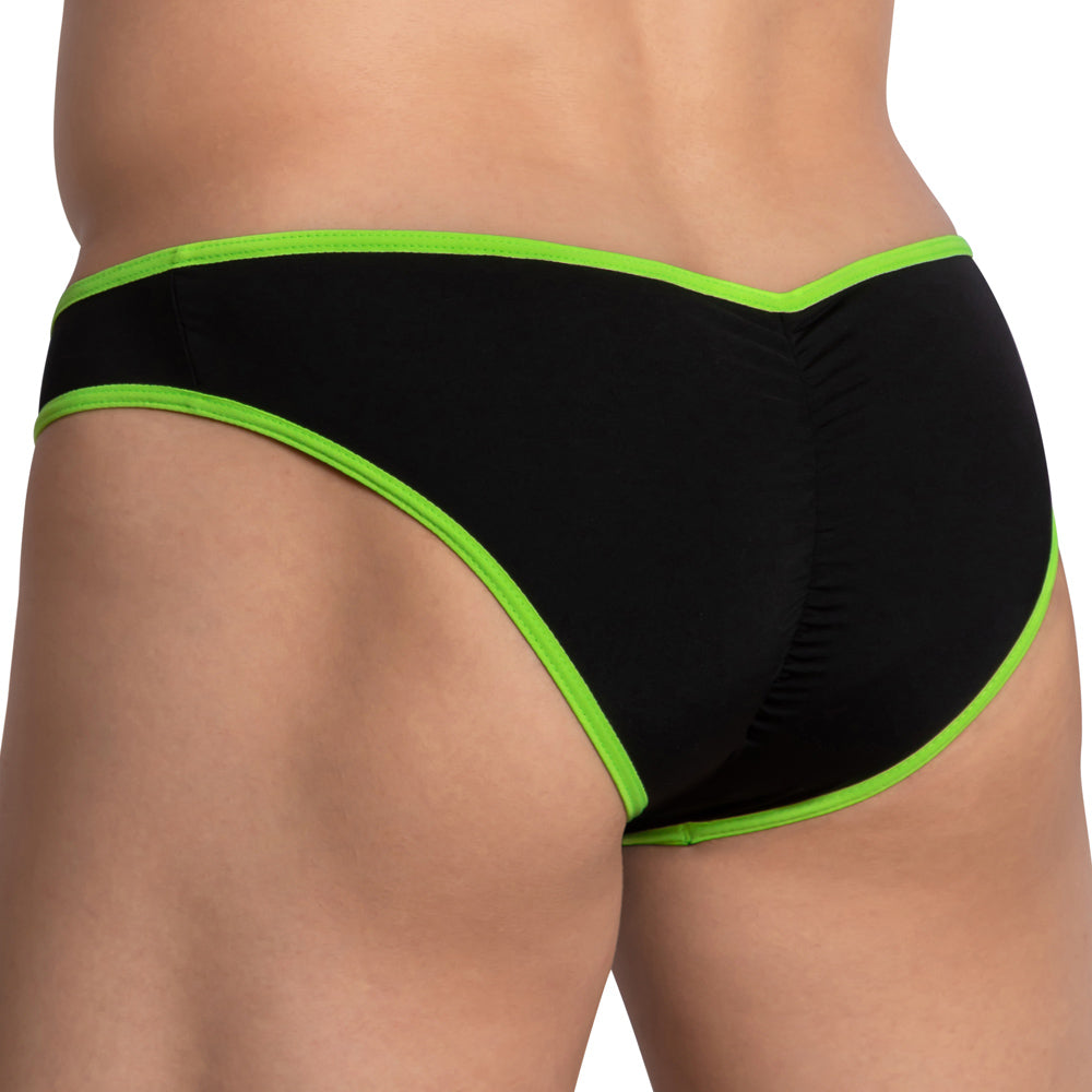Kyle KLI040 Tri Color Comfy Underwear Bikini for Men Black