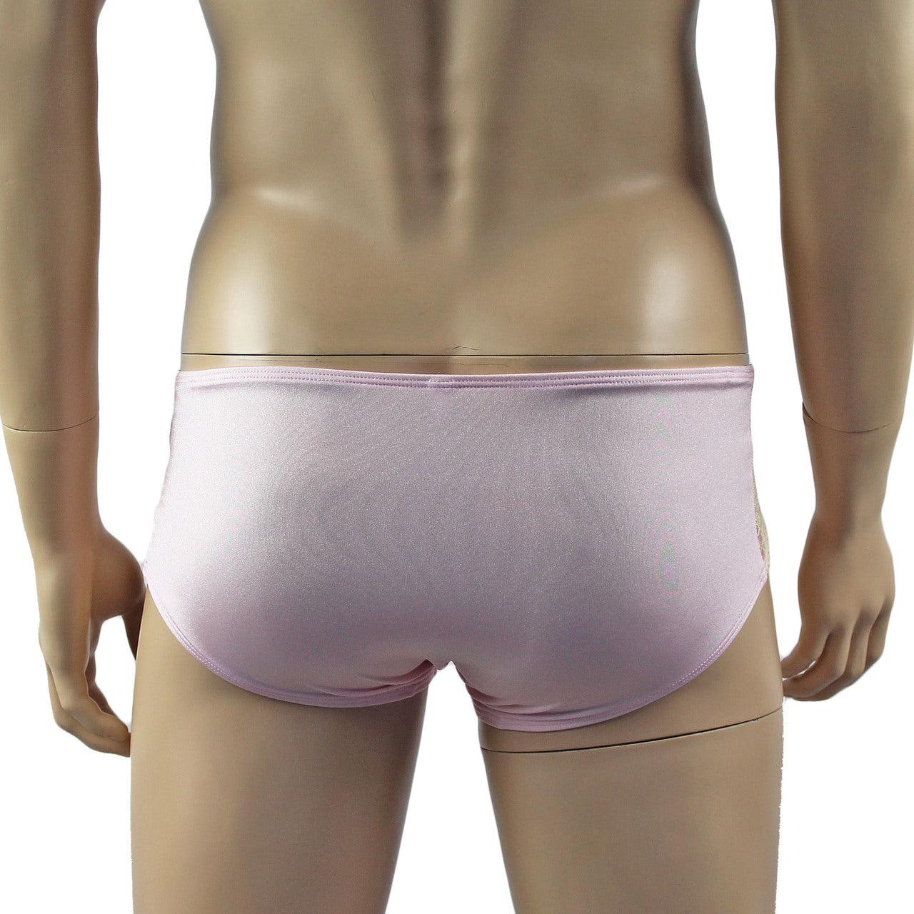 Mens Luxury Bra Top and Bikini Brief (pink plus other colours)