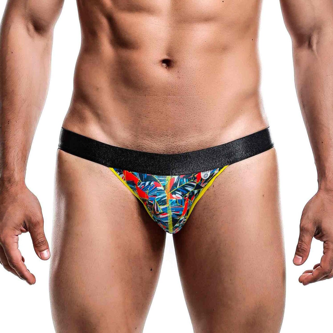 SALE - Mens Male Basics Colourful Jockstrap Art Deco