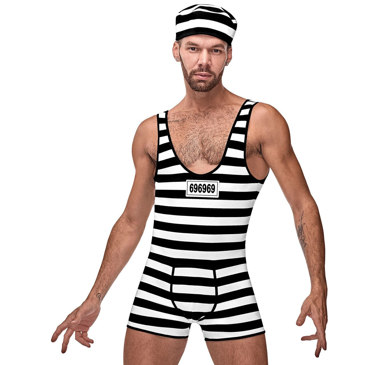 Mens Hard Time Prisoner Outfit