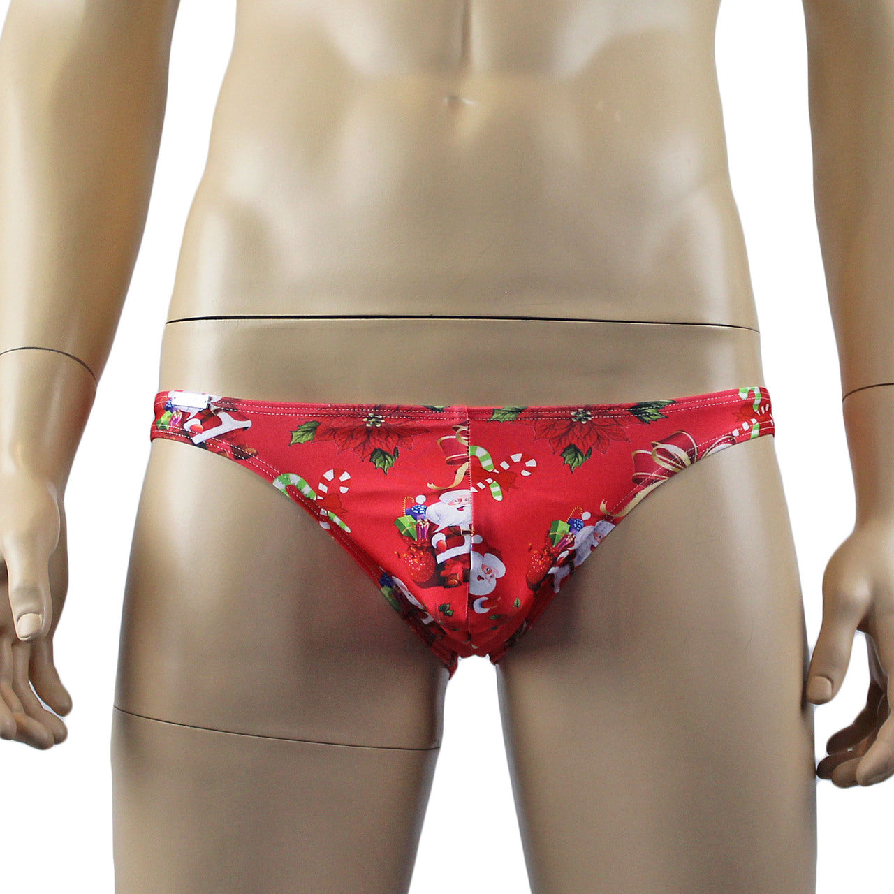 Mens Christmas Santa Low Rise Bikini Brief