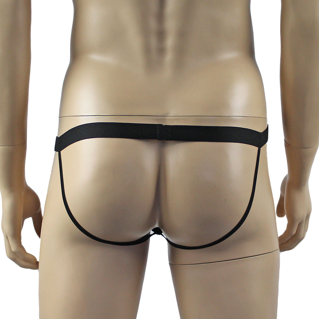 Mens Halloween Spooky Spider Web Bra Top & Thong with Band (pink & lime colours)