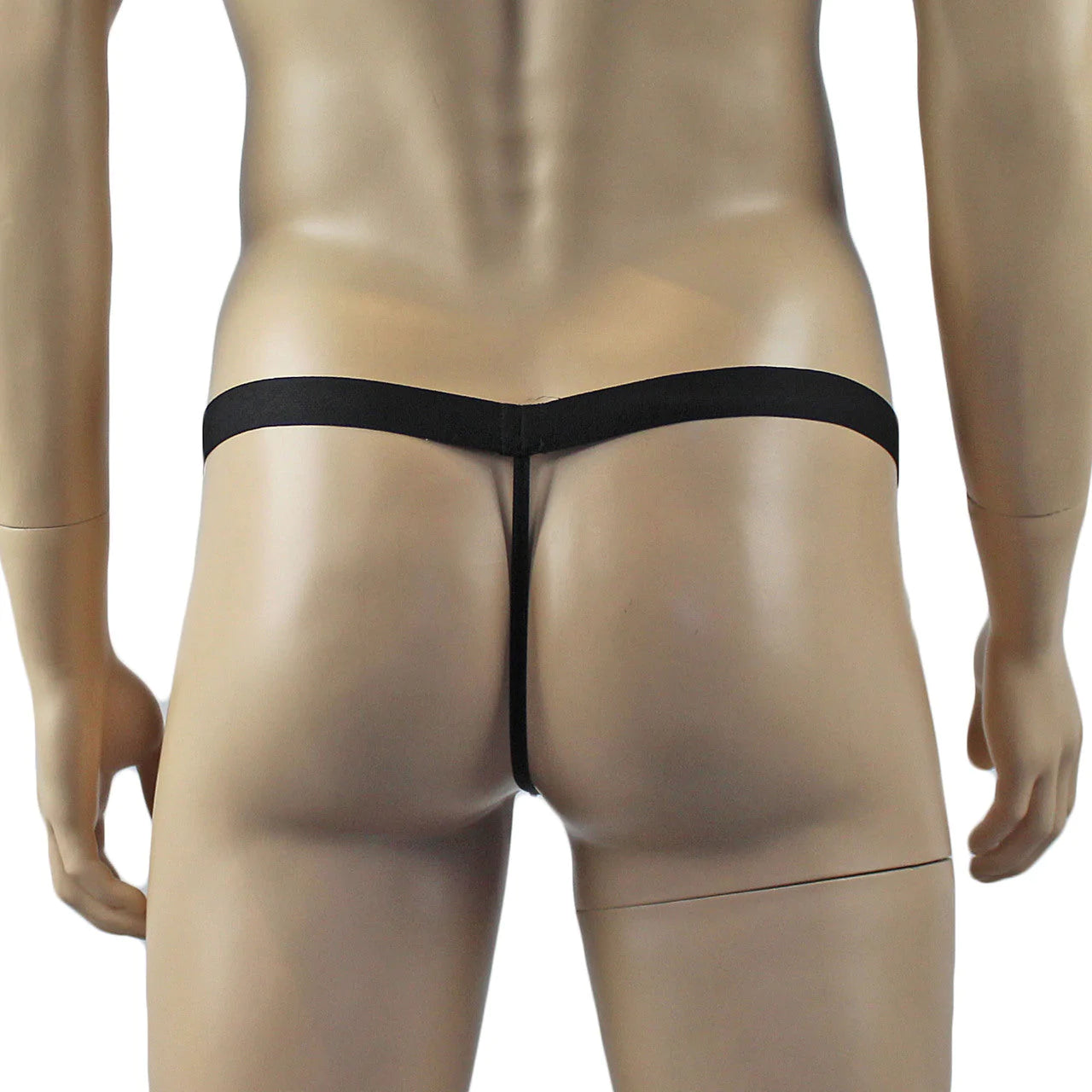 SALE - Mens Halloween Witches Pumpkin Face Full Front G string Thong with Elastic Band